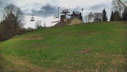 Otočná kamera na sjezdovce