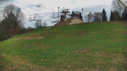 Otočná kamera na sjezdovce