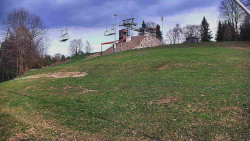 Otočná kamera na sjezdovce