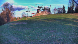 Otočná kamera na sjezdovce