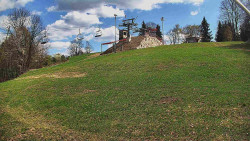 Otočná kamera na sjezdovce