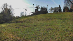 Otočná kamera na sjezdovce