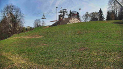 Otočná kamera na sjezdovce