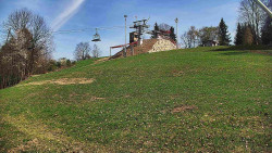 Otočná kamera na sjezdovce