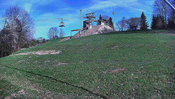 Otočná kamera na sjezdovce