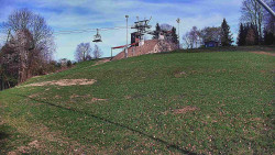 Otočná kamera na sjezdovce