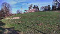 Otočná kamera na sjezdovce