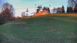 Otočná kamera na sjezdovce