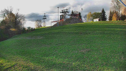 Otočná kamera na sjezdovce