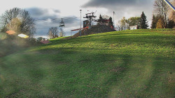 Otočná kamera na sjezdovce