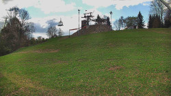 Otočná kamera na sjezdovce