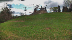 Otočná kamera na sjezdovce