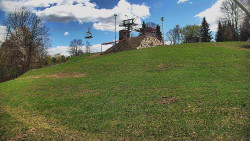 Otočná kamera na sjezdovce