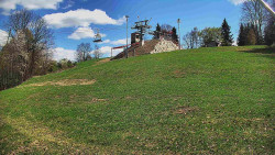 Otočná kamera na sjezdovce