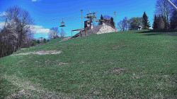 Otočná kamera na sjezdovce