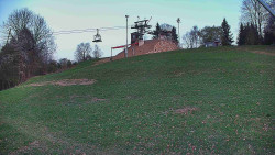 Otočná kamera na sjezdovce