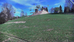 Otočná kamera na sjezdovce