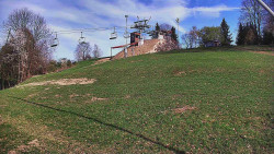 Otočná kamera na sjezdovce