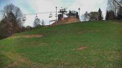 Otočná kamera na sjezdovce