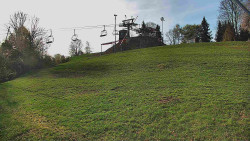 Otočná kamera na sjezdovce