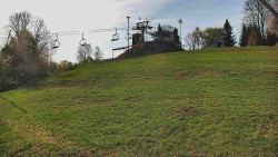 Otočná kamera na sjezdovce