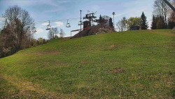 Otočná kamera na sjezdovce