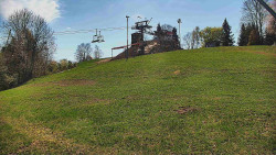 Otočná kamera na sjezdovce