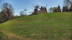 Otočná kamera na sjezdovce