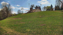 Otočná kamera na sjezdovce