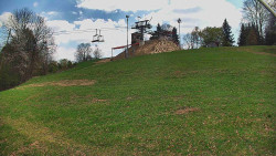 Otočná kamera na sjezdovce