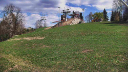 Otočná kamera na sjezdovce