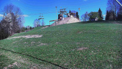 Otočná kamera na sjezdovce