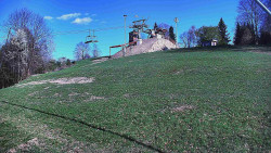 Otočná kamera na sjezdovce