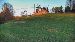 Otočná kamera na sjezdovce