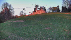 Otočná kamera na sjezdovce