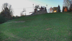 Otočná kamera na sjezdovce