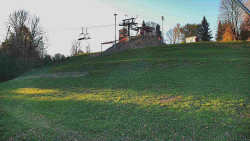 Otočná kamera na sjezdovce