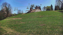 Otočná kamera na sjezdovce