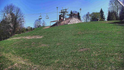 Otočná kamera na sjezdovce