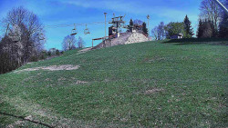 Otočná kamera na sjezdovce