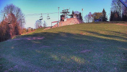 Otočná kamera na sjezdovce