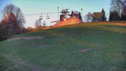 Otočná kamera na sjezdovce