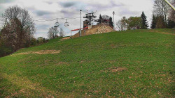 Otočná kamera na sjezdovce