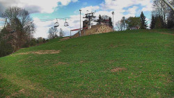 Otočná kamera na sjezdovce