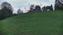 Otočná kamera na sjezdovce