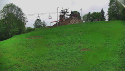 Otočná kamera na sjezdovce