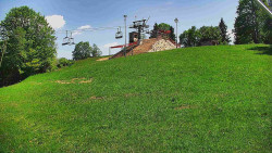 Otočná kamera na sjezdovce