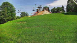 Otočná kamera na sjezdovce