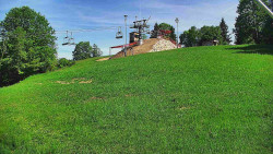 Otočná kamera na sjezdovce