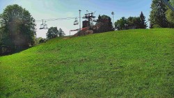 Otočná kamera na sjezdovce